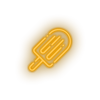 warm_white ice_cream led beach cold holiday ice cream popsicle summer vacation neon factory