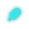 ice_blue ice_cream led beach cold holiday ice cream popsicle summer vacation neon factory