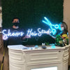 hair salon custom neon sign