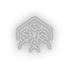 white parent family person human house children home parents child heart kid baby led neon factory