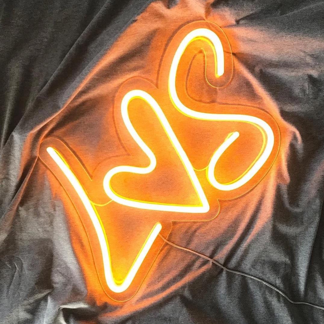 Personalised Initials neon