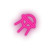 pink satellite led adventure antenna astronomy outer space satellite space sputnik neon factory