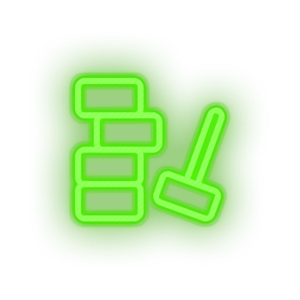 green toys hammer mallet building blocks children family play child kid baby toy led neon factory