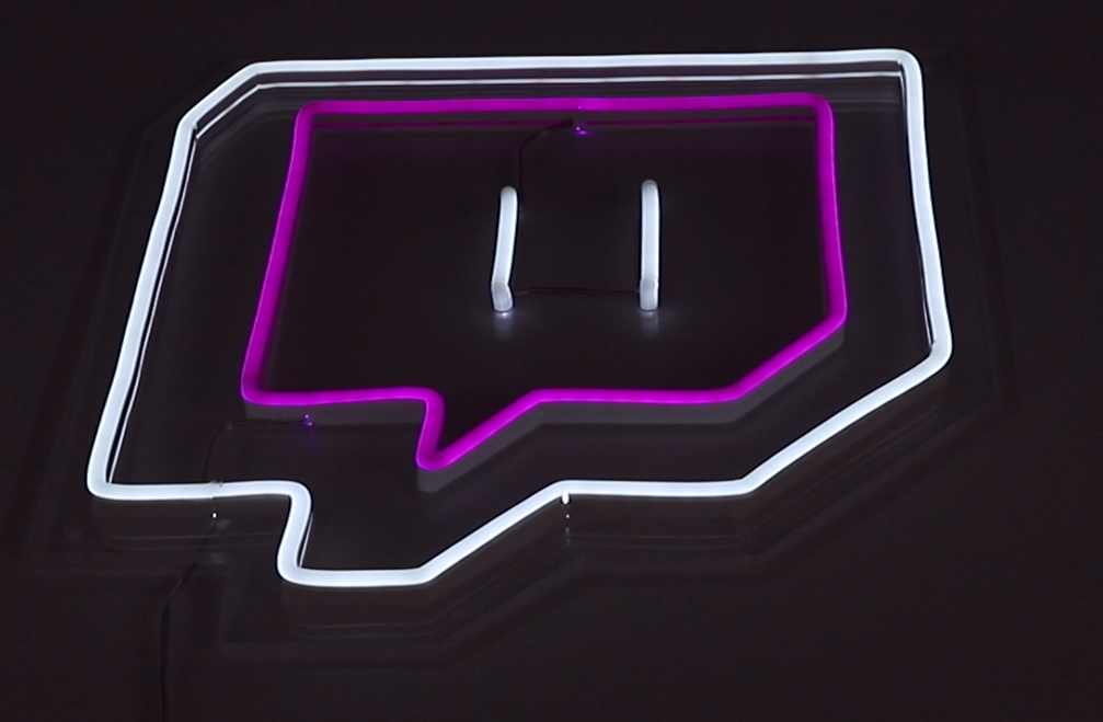 twitch light sign