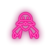 pink video game character led neon factory