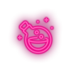 pink video game potion led neon factory