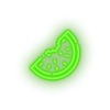 green water_melon led beach fruit fruit slice holiday summer vacation watermelon neon factory